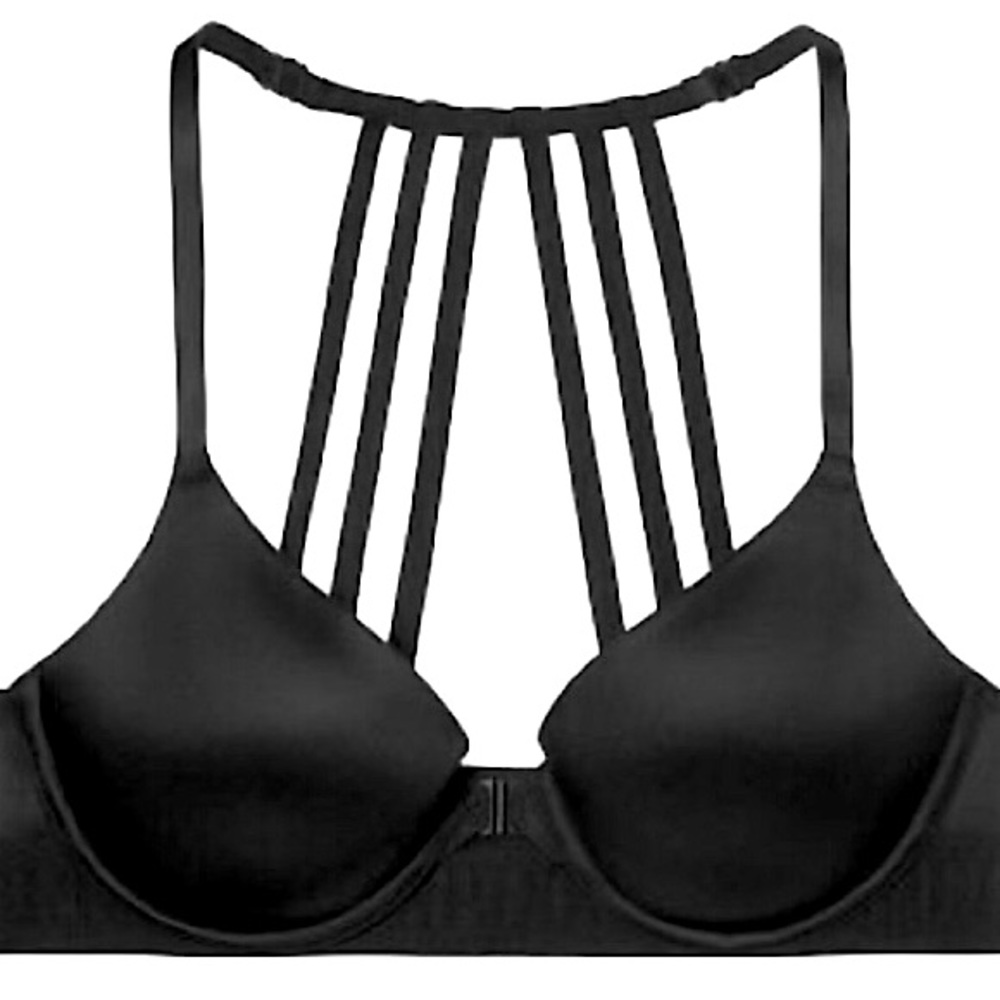 Victoria’s Secret PINK Wear Everywhere Front-Close Push-Up Racerback Bra | 32B